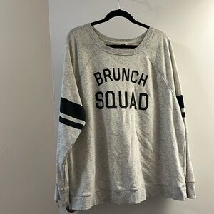 Old Navy Brunch Squad Sweatshirt - size XXL